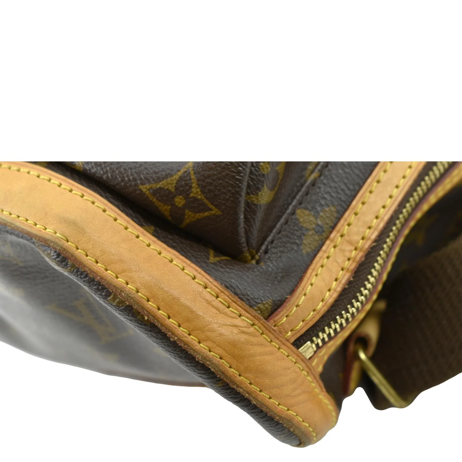 LOUIS VUITTON Sac A Dos Bosphore Monogram Canvas Backpack Bag Brown - Image 5