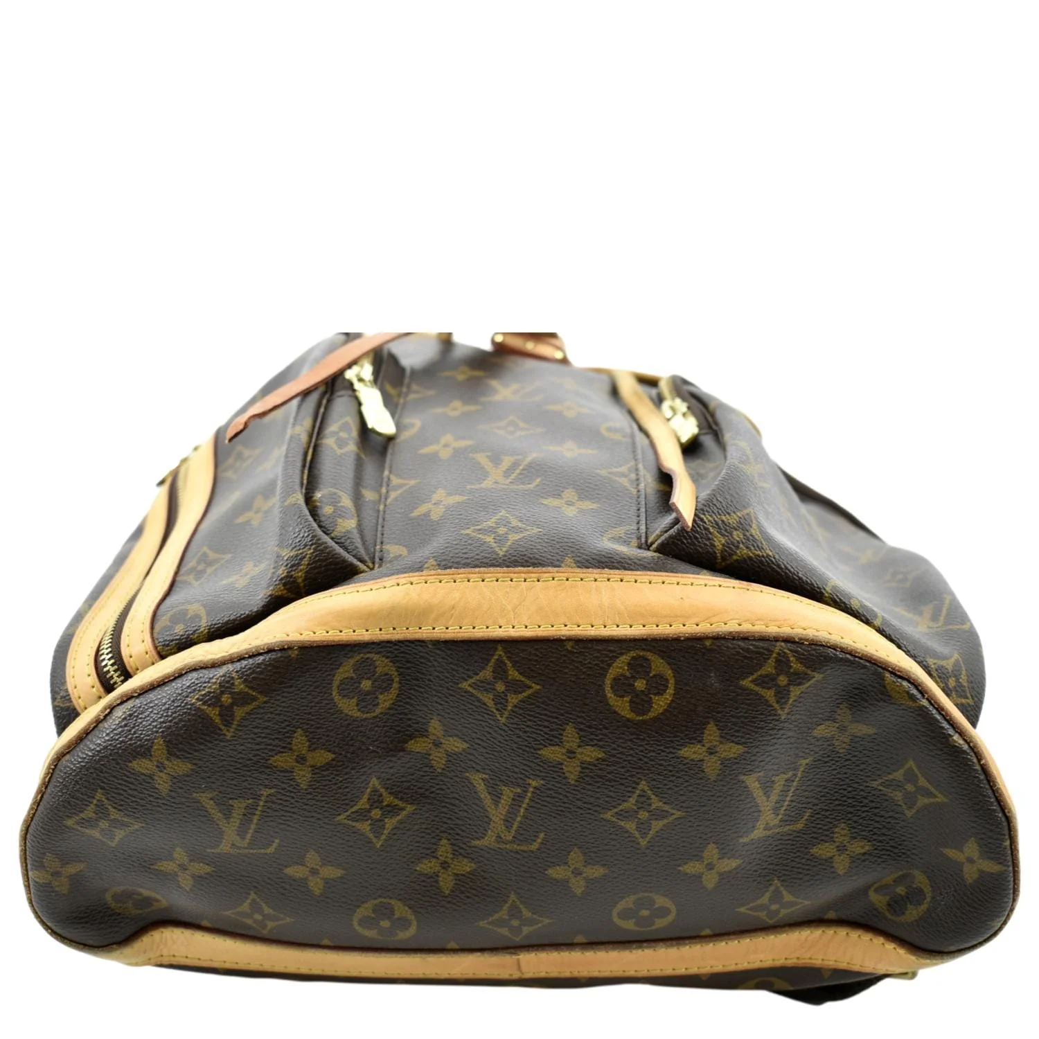 LOUIS VUITTON Sac A Dos Bosphore Monogram Canvas Backpack Bag Brown - Image 9