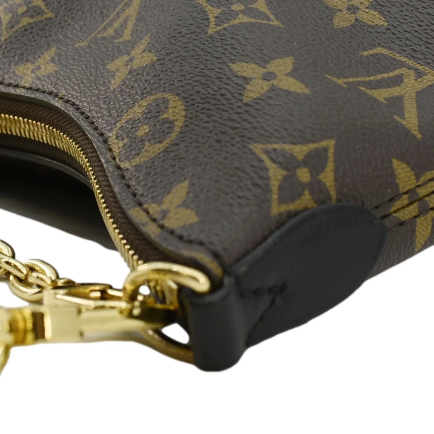 LOUIS VUITTON Boulogne Monogram Canvas Shoulder Bag Brown - Image 6