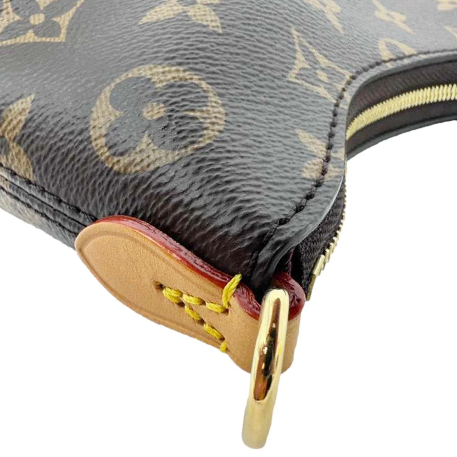 LOUIS VUITTON Nano Boulogne Monogram Canvas Shoulder Bag Brown - Image 6