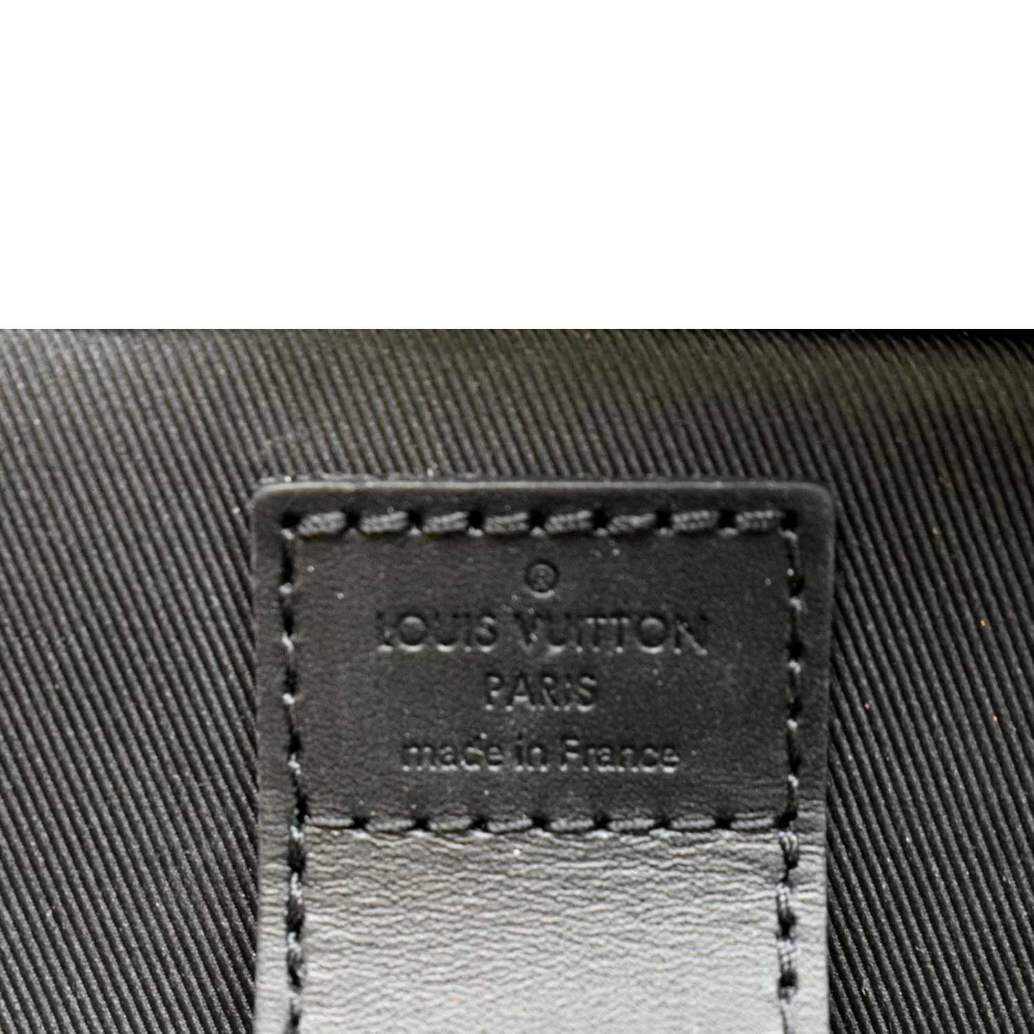 LOUIS VUITTON Damier Graphite Canvas Briefcase Backpack Bag Black - Image 13