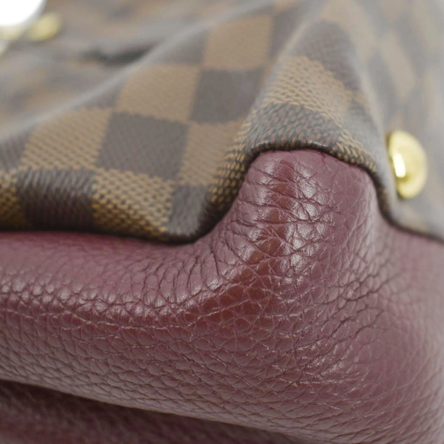 LOUIS VUITTON Brittany Damier Ebene Shoulder Bag Brown - Image 9