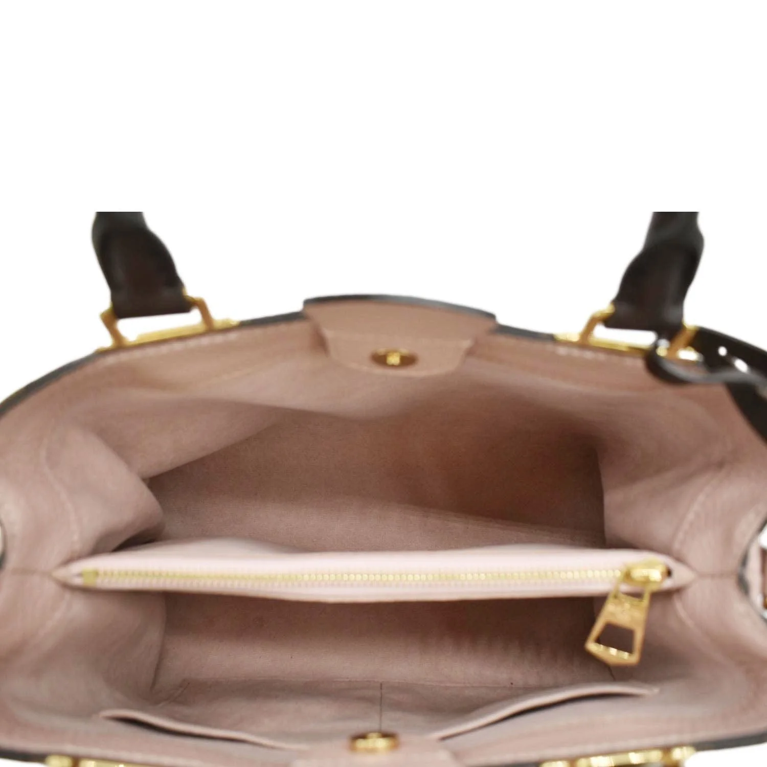LOUIS VUITTON Brittany Damier Ebene Shoulder Bag Rose Ballerine - Image 11