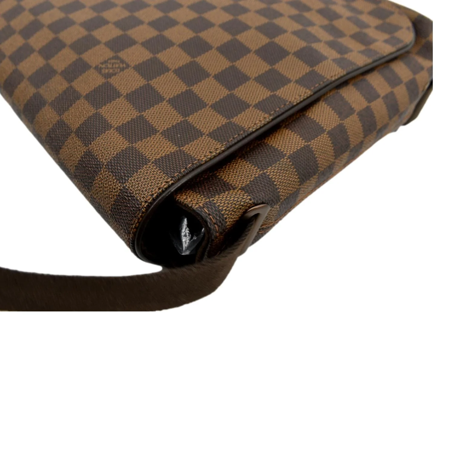 LOUIS VUITTON Brooklyn GM Damier Ebene Shoulder Bag Brown - Image 5