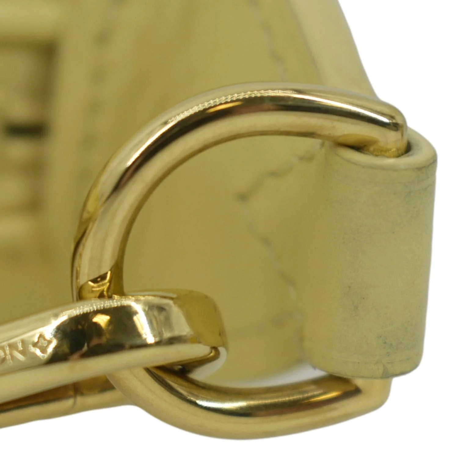 LOUIS VUITTON Over The Moon Bubblegram Calf Leather Crossbody Bag Banana Yellow - Image 11