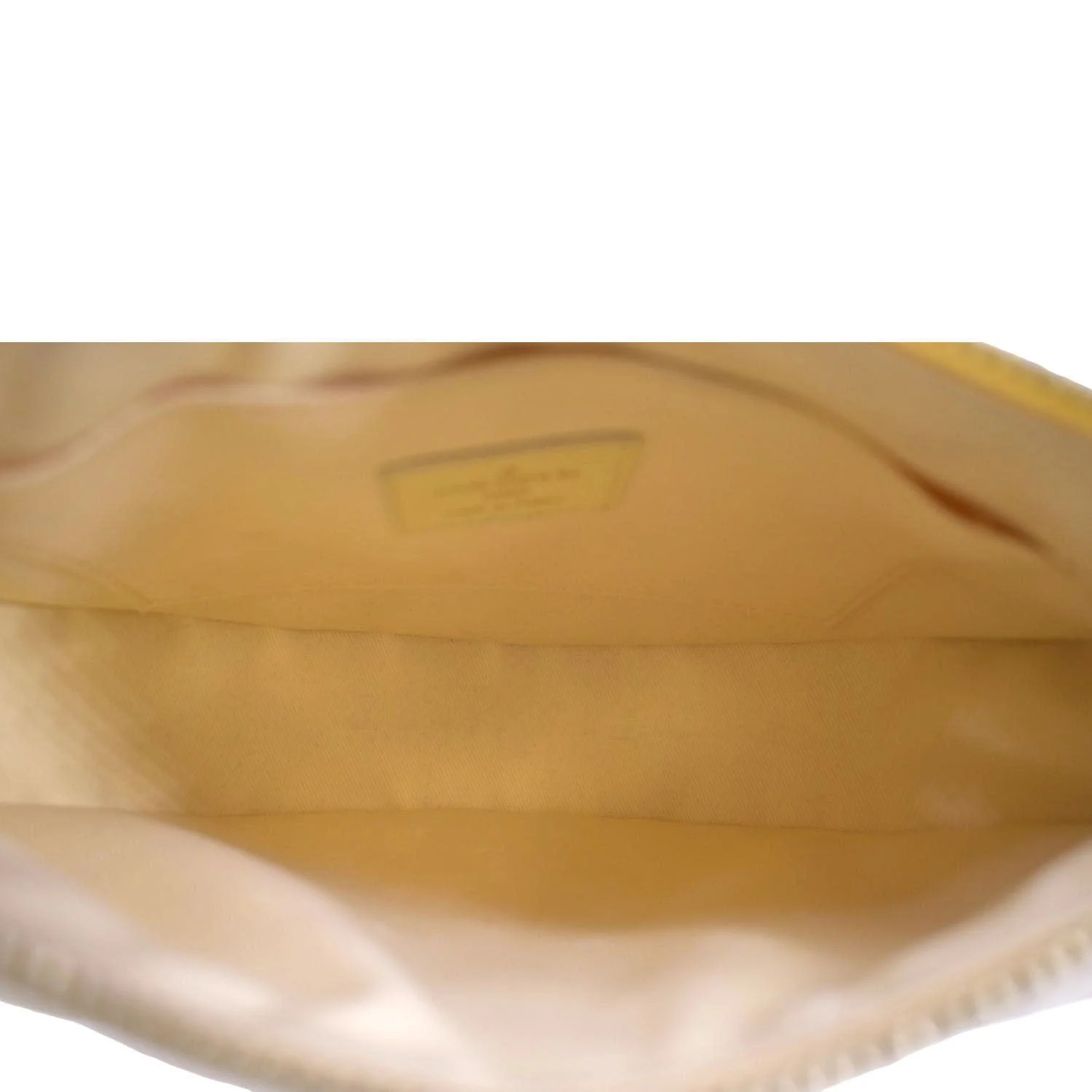 LOUIS VUITTON Over The Moon Bubblegram Calf Leather Crossbody Bag Banana Yellow - Image 13