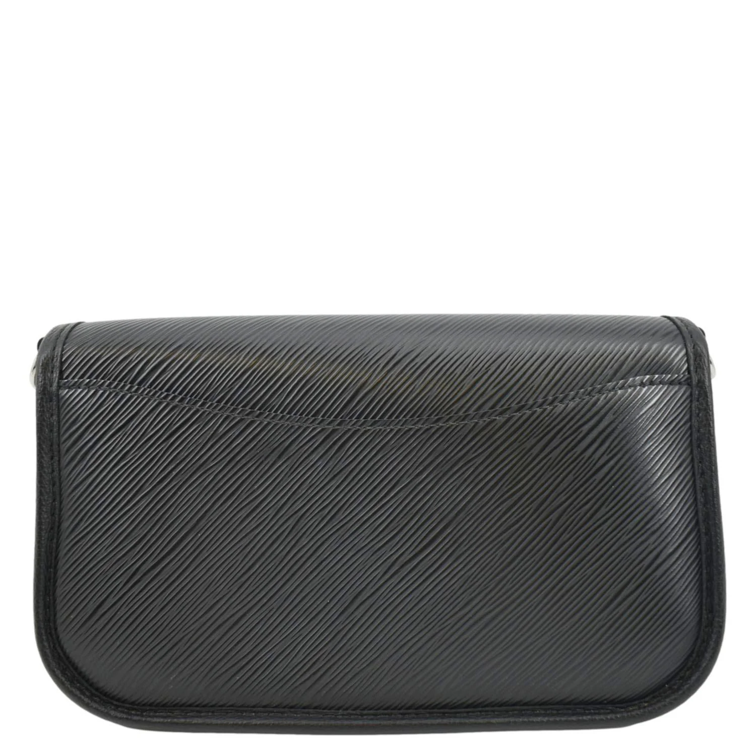 LOUIS VUITTON Buci Epi Grained Leather Shoulder Bag Black - Image 4