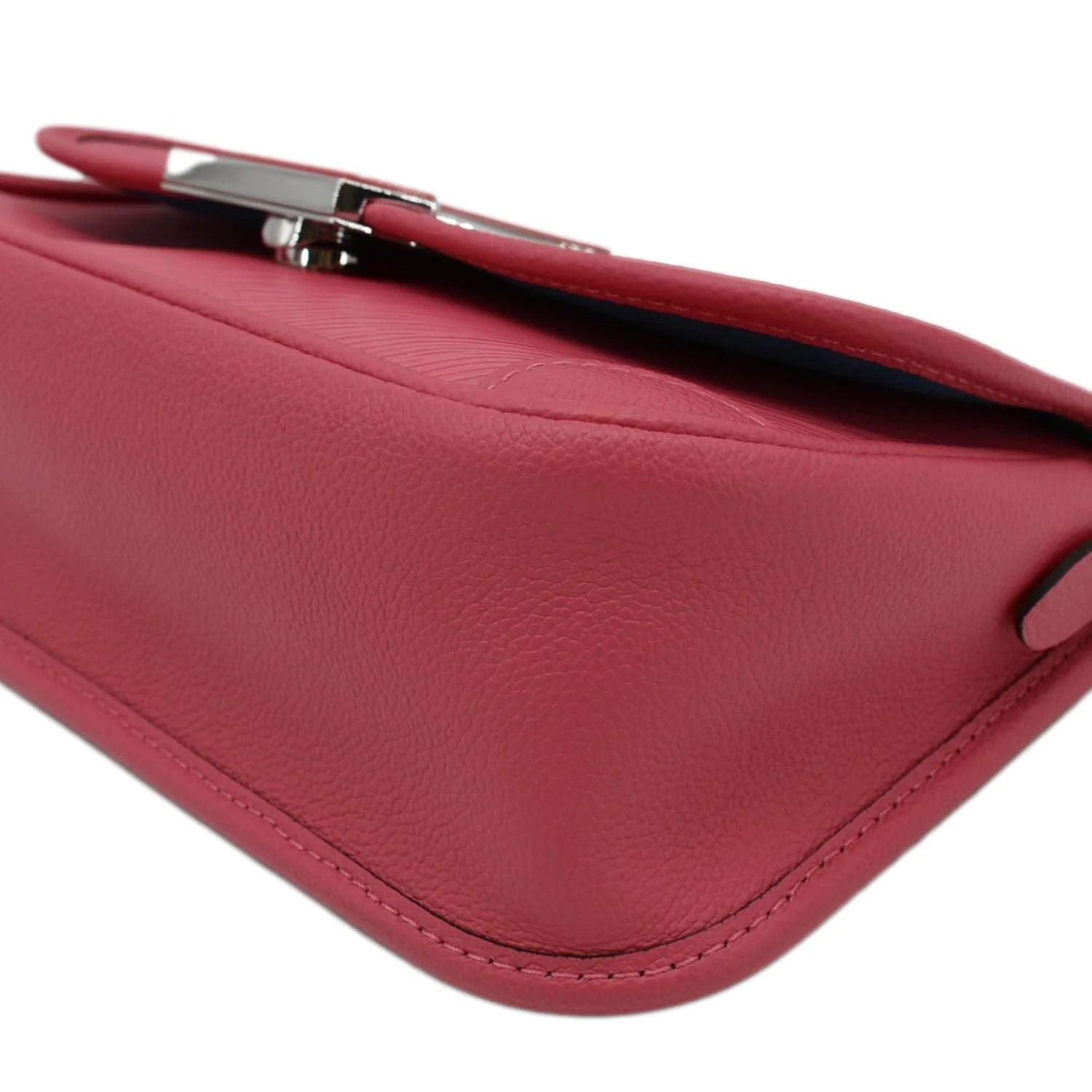 LOUIS VUITTON Buci Epi  Leather Shoulder Bag Pink - Image 8