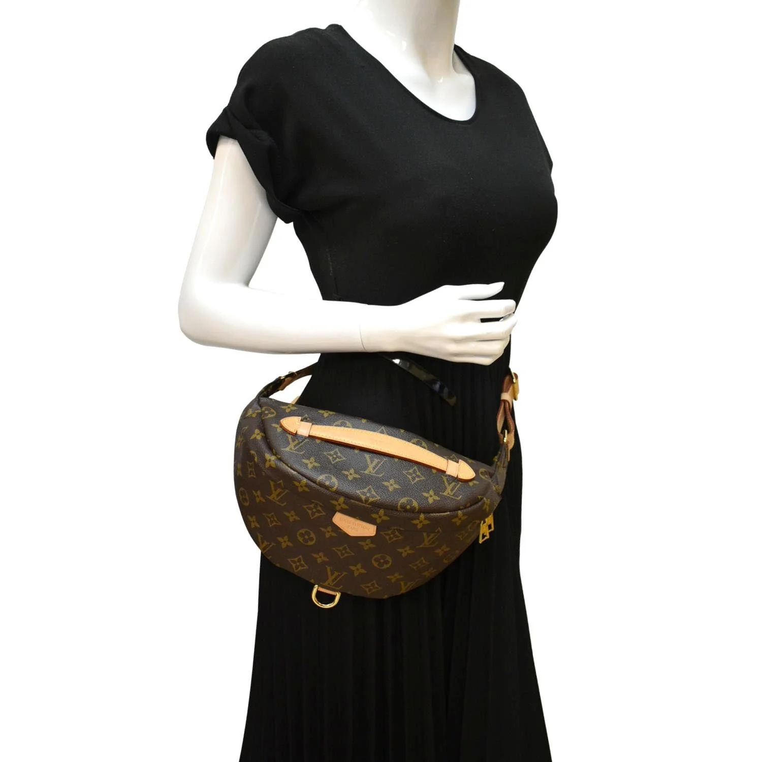 LOUIS VUITTON Monogram Canvas Bumbag Brown - Image 2