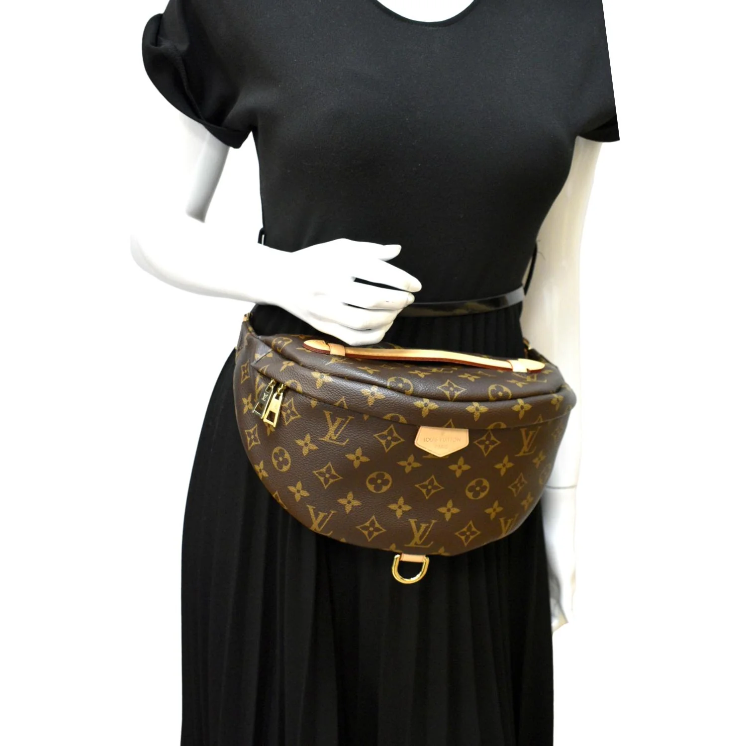 LOUIS VUITTON Monogram Canvas Bumbag Brown - Image 2