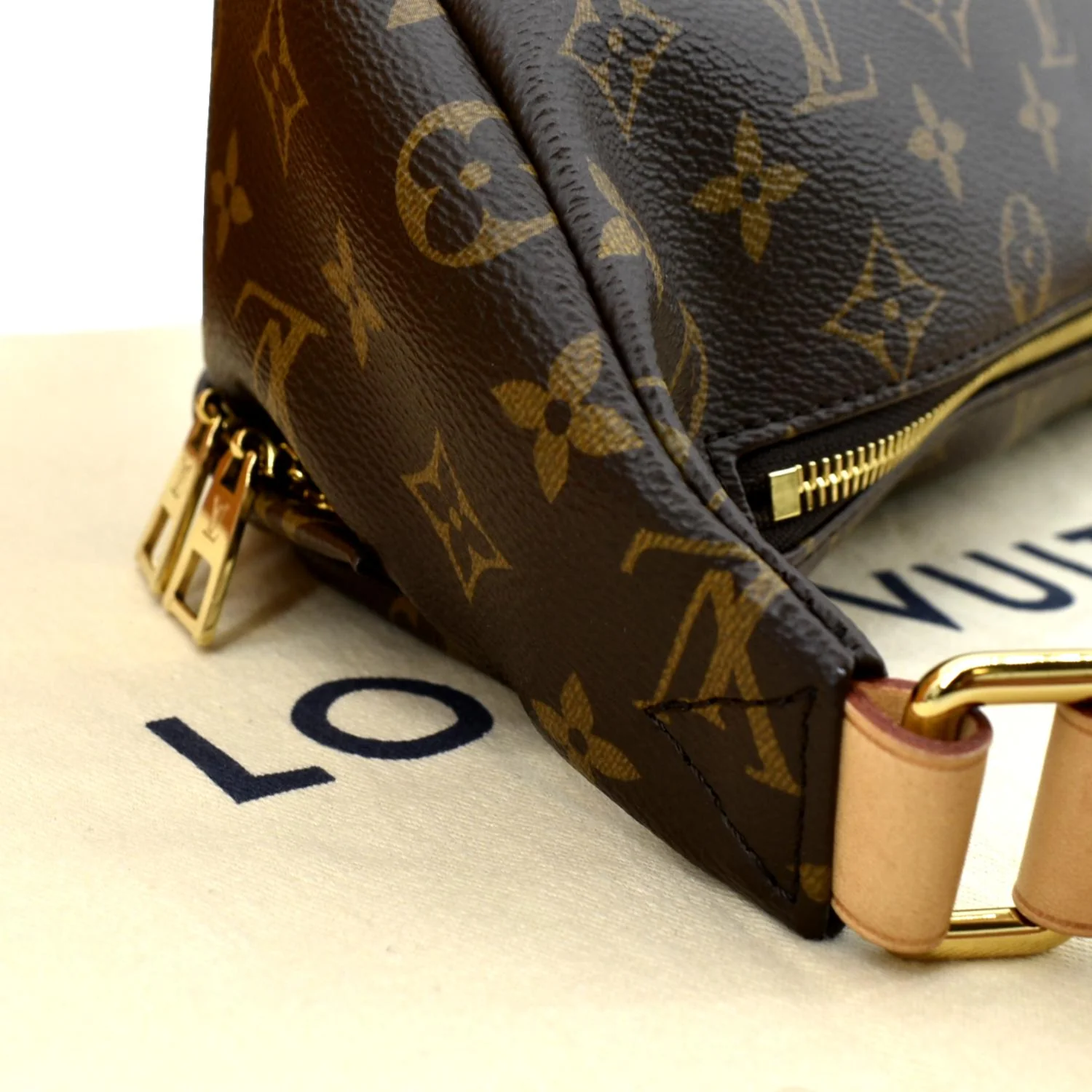LOUIS VUITTON Monogram Canvas Bumbag Brown - Image 7