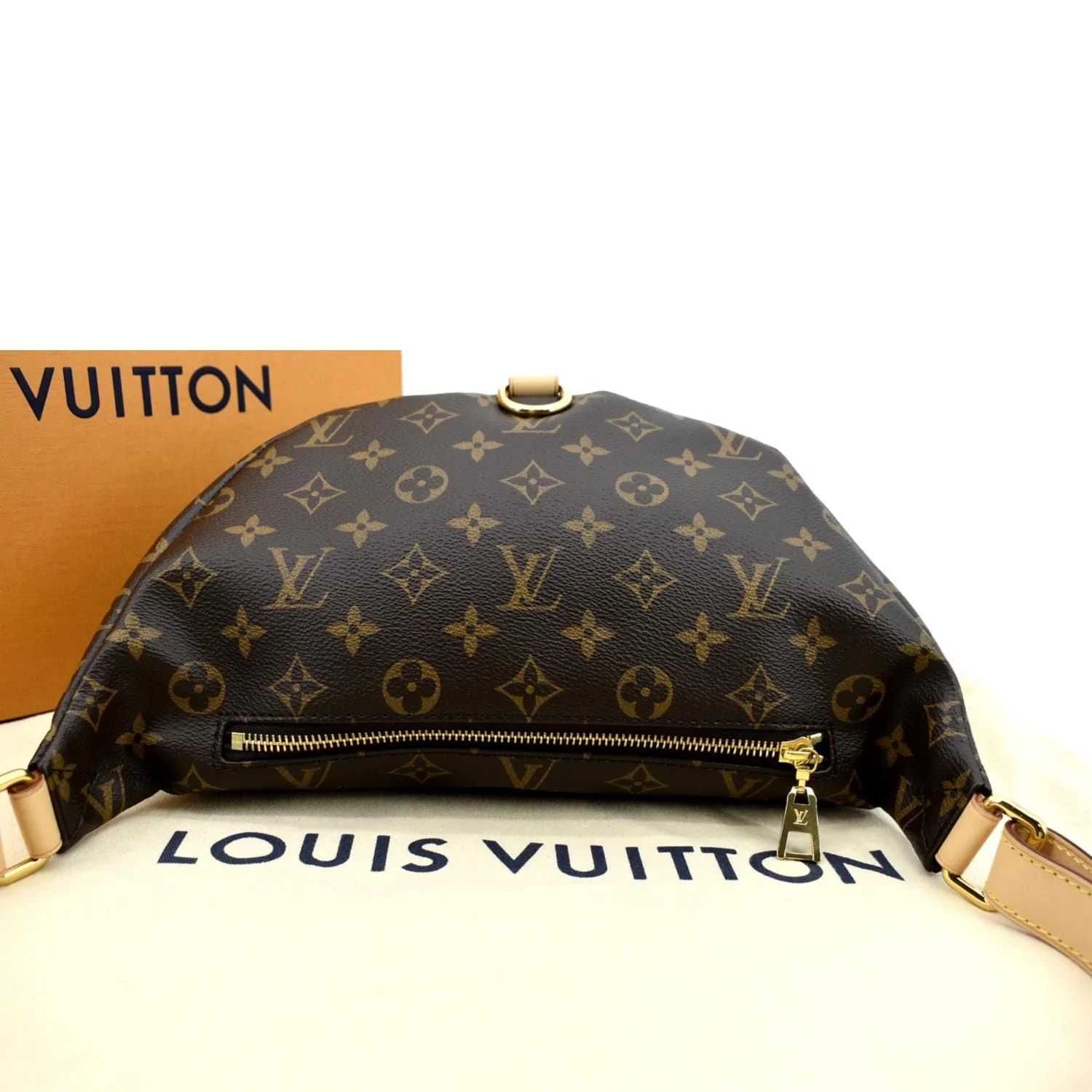 LOUIS VUITTON Monogram Canvas Bumbag Brown - Image 9