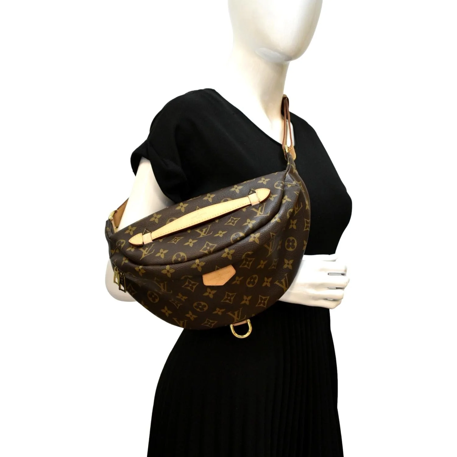 LOUIS VUITTON Monogram Canvas Bumbag Brown - Image 2