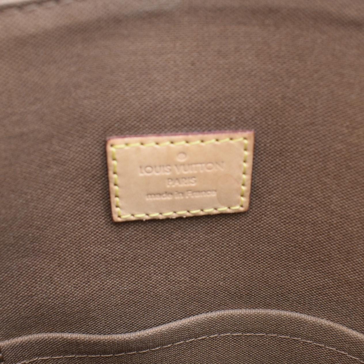LOUIS VUITTON Cabas Beaubourg Monogram Canvas Tote Brown - Image 11