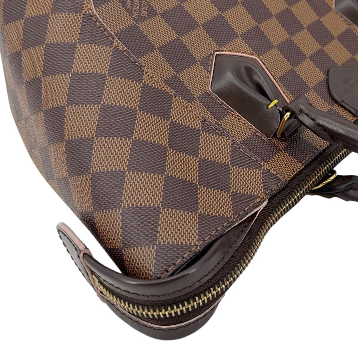 LOUIS VUITTON Caissa MM Damier Ebene Tote Bag Rose Ballerine - Image 5