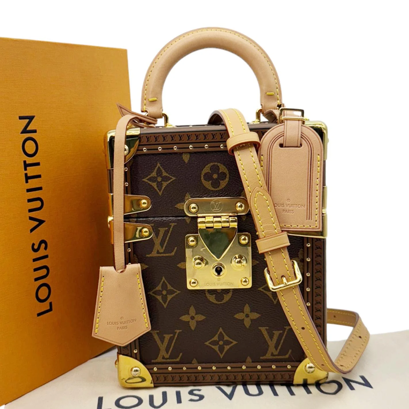 LOUIS VUITTON Camera Box Monogram Canvas Shoulder Bag Brown - Image 2