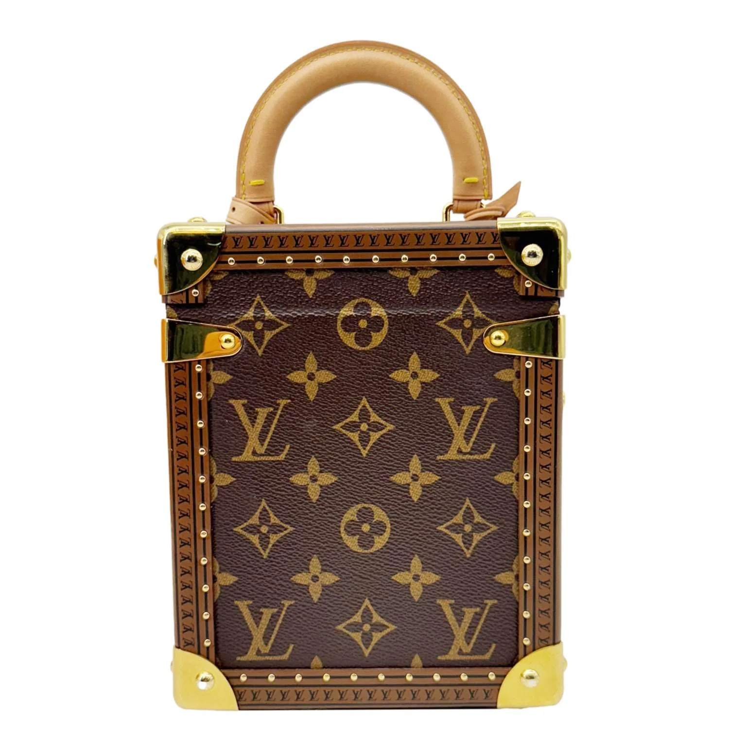 LOUIS VUITTON Camera Box Monogram Canvas Shoulder Bag Brown - Image 4