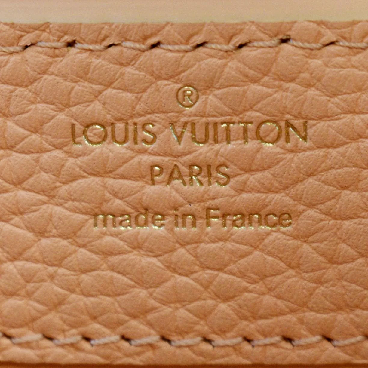 LOUIS VUITTON Capucines Mini Taurillon Python Leather Satchel Bag Topaze - Image 11