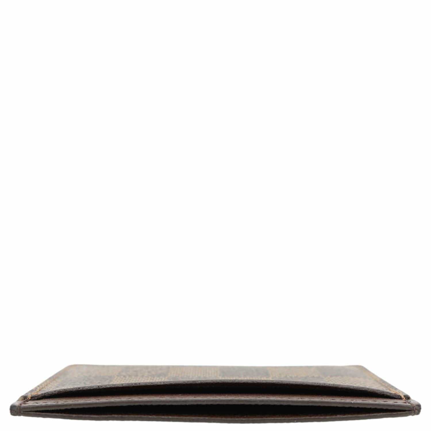 LOUIS VUITTON Damier Ebene Card Holder Brown - Image 5