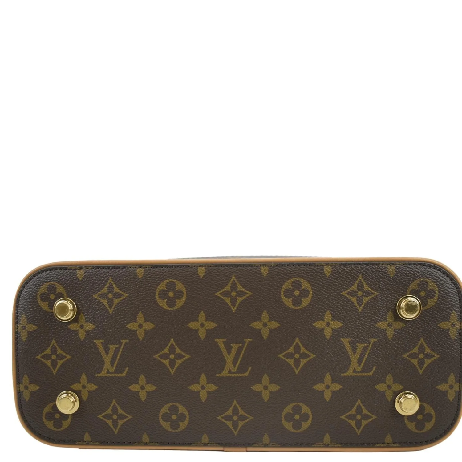 LOUIS VUITTON Carry All MM NM Monogram Canvas Shoulder Bag Brown - Image 11