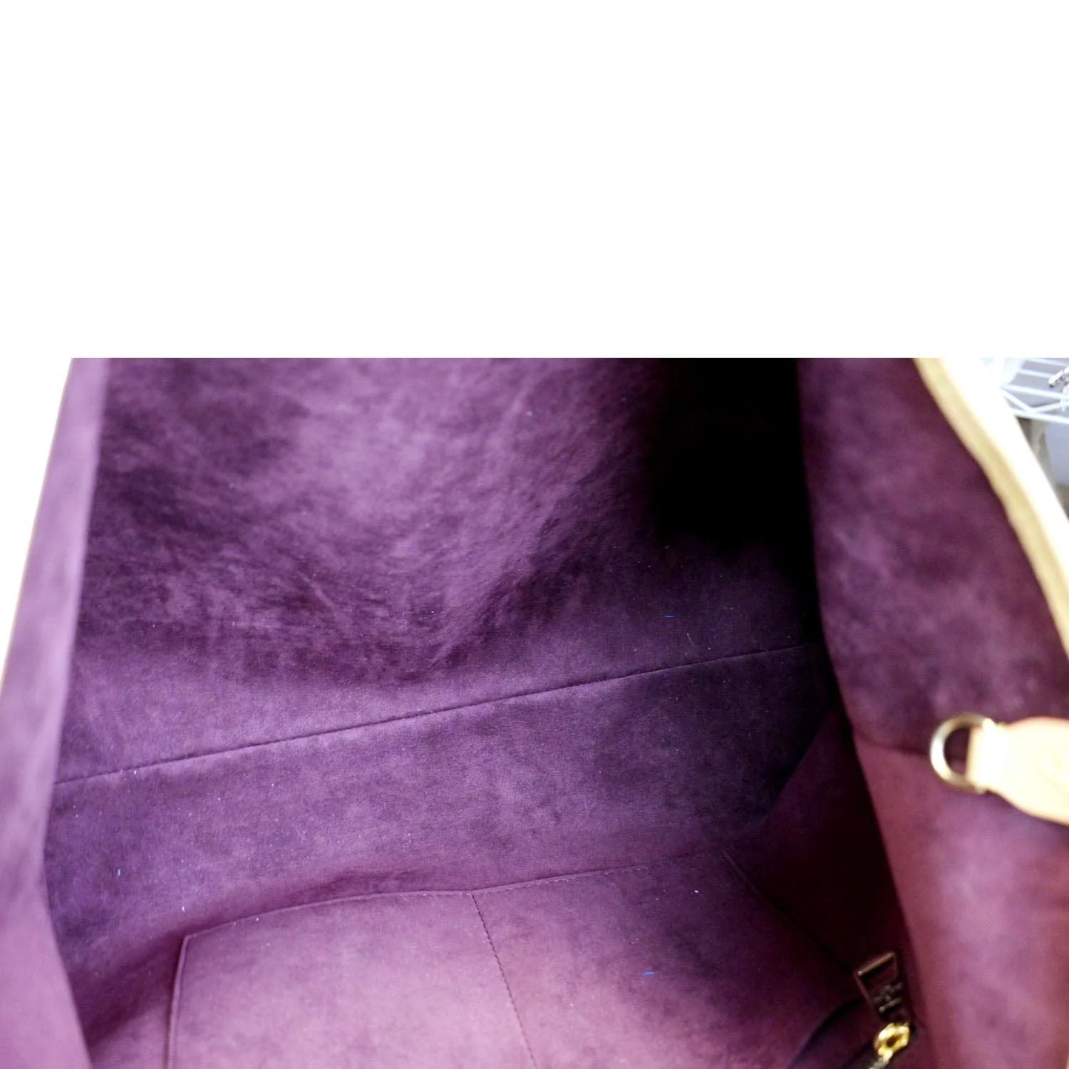 LOUIS VUITTON Carryall MM Monogram Canvas Shoulder Bag Brown - Image 12