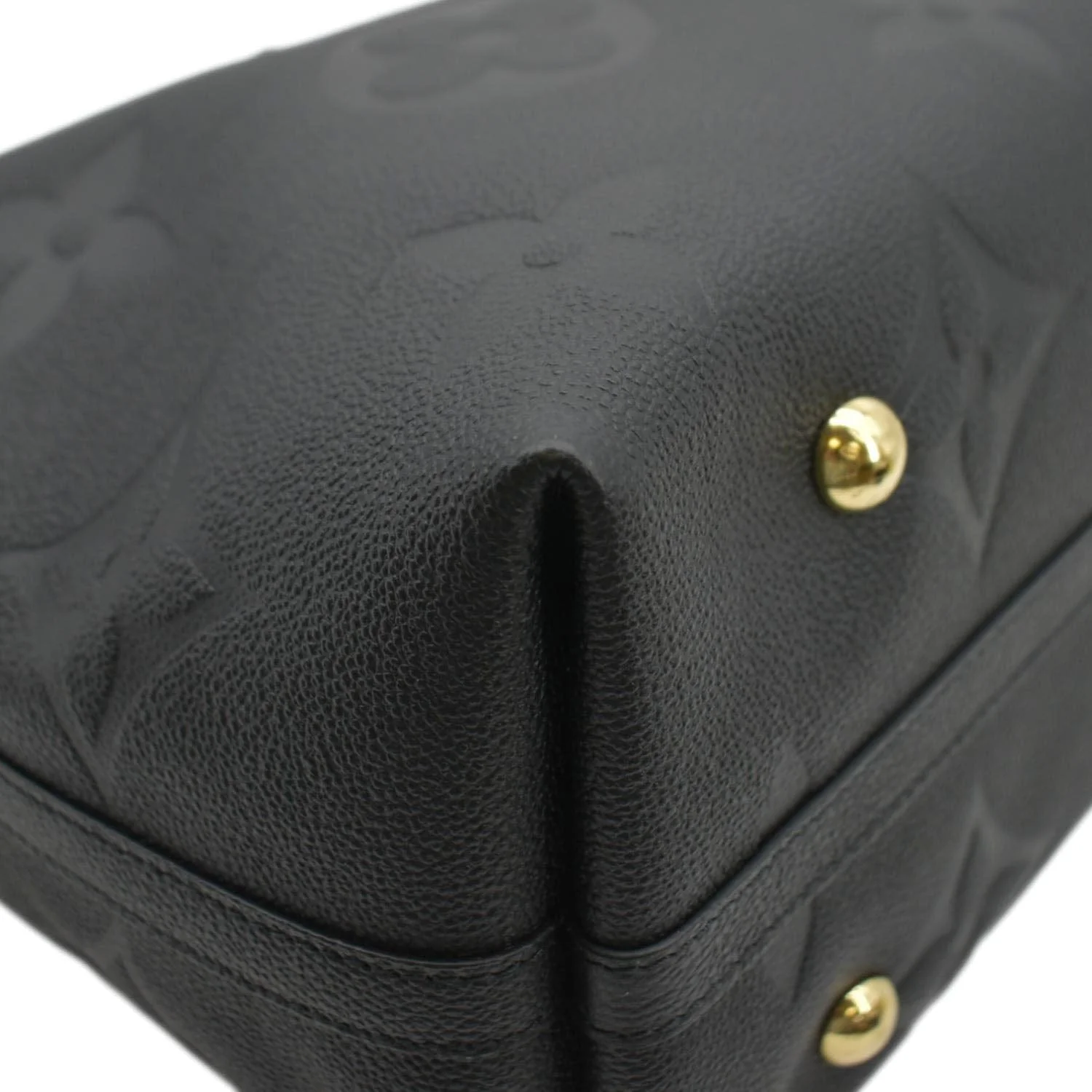 LOUIS VUITTON Carryall MM Empreinte Leather Shoulder Bag Black - Image 8