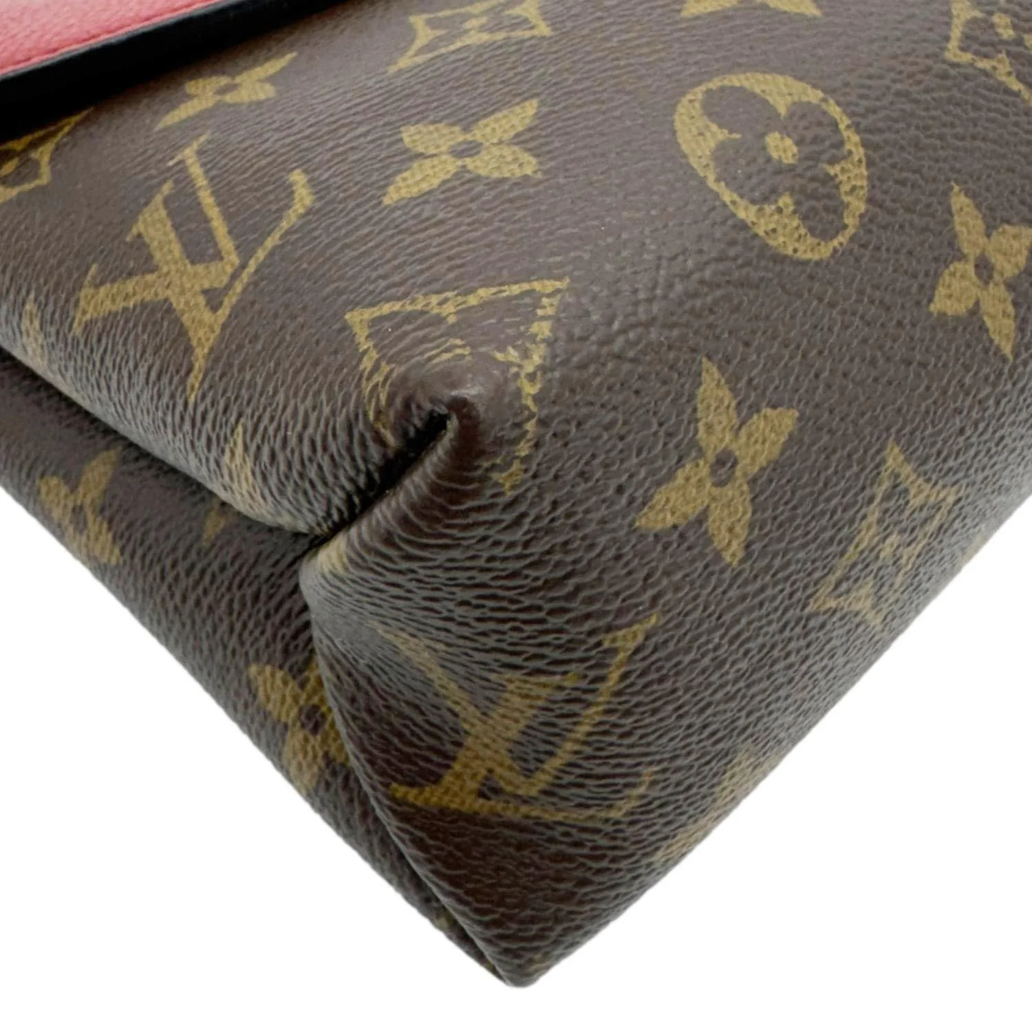 LOUIS VUITTON Saint Placide Monogram Canvas Crossbody Bag Cerise - Image 8