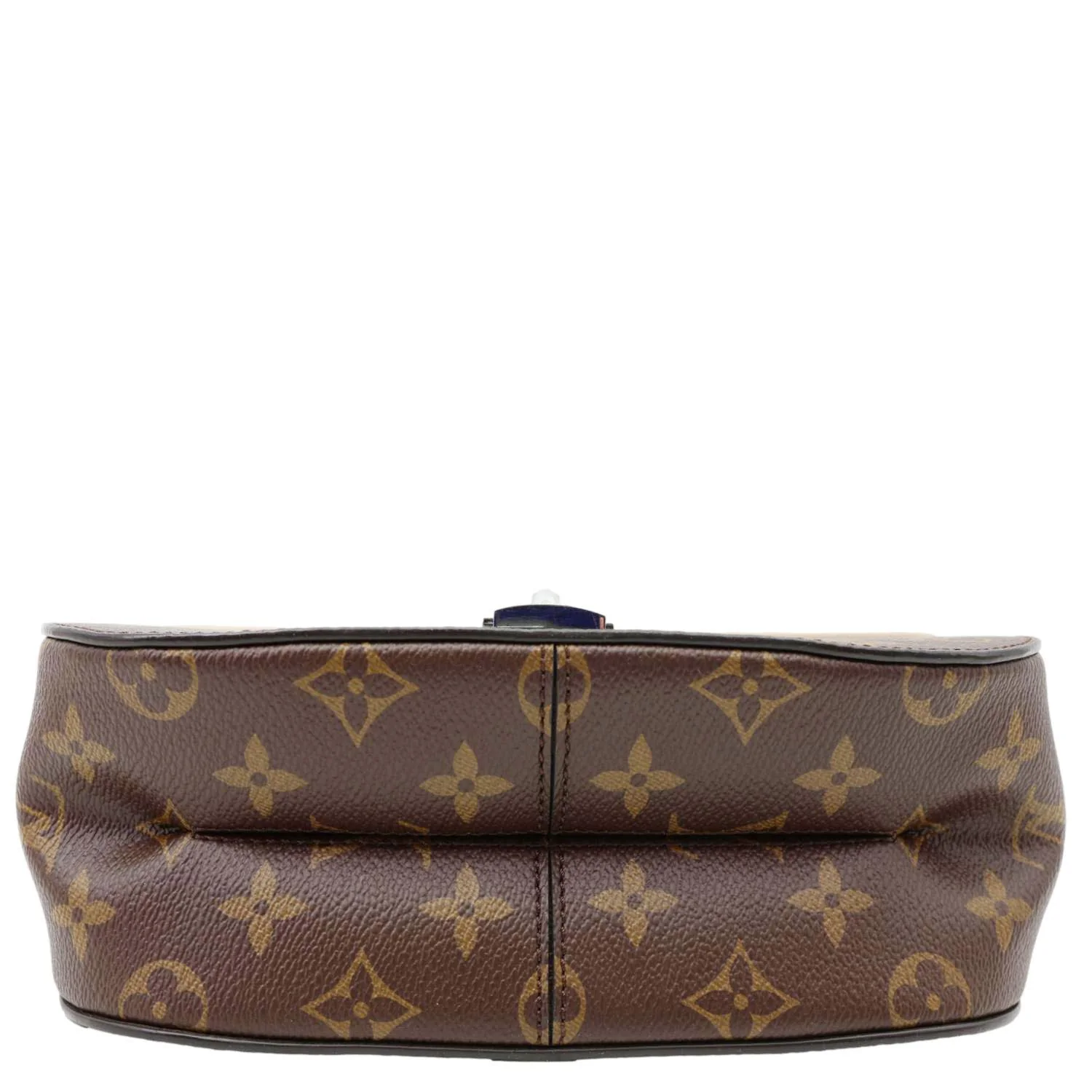 LOUIS VUITTON Chain It PM Monogram Canvas Shoulder Bag Black - Image 9