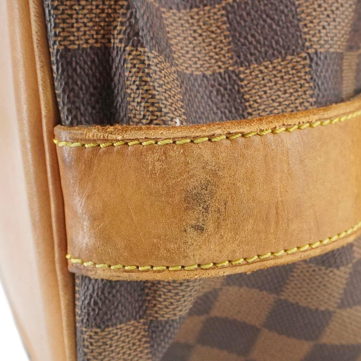 LOUIS VUITTON Chelsea Damier Ebene Shoulder Bag Brown - Image 15