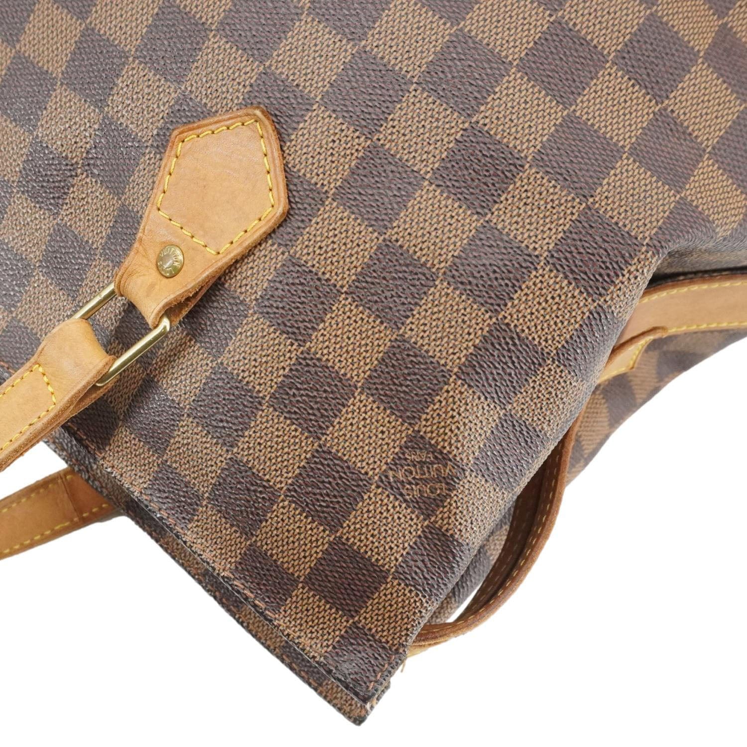 LOUIS VUITTON Chelsea Damier Ebene Shoulder Bag Brown - Image 7