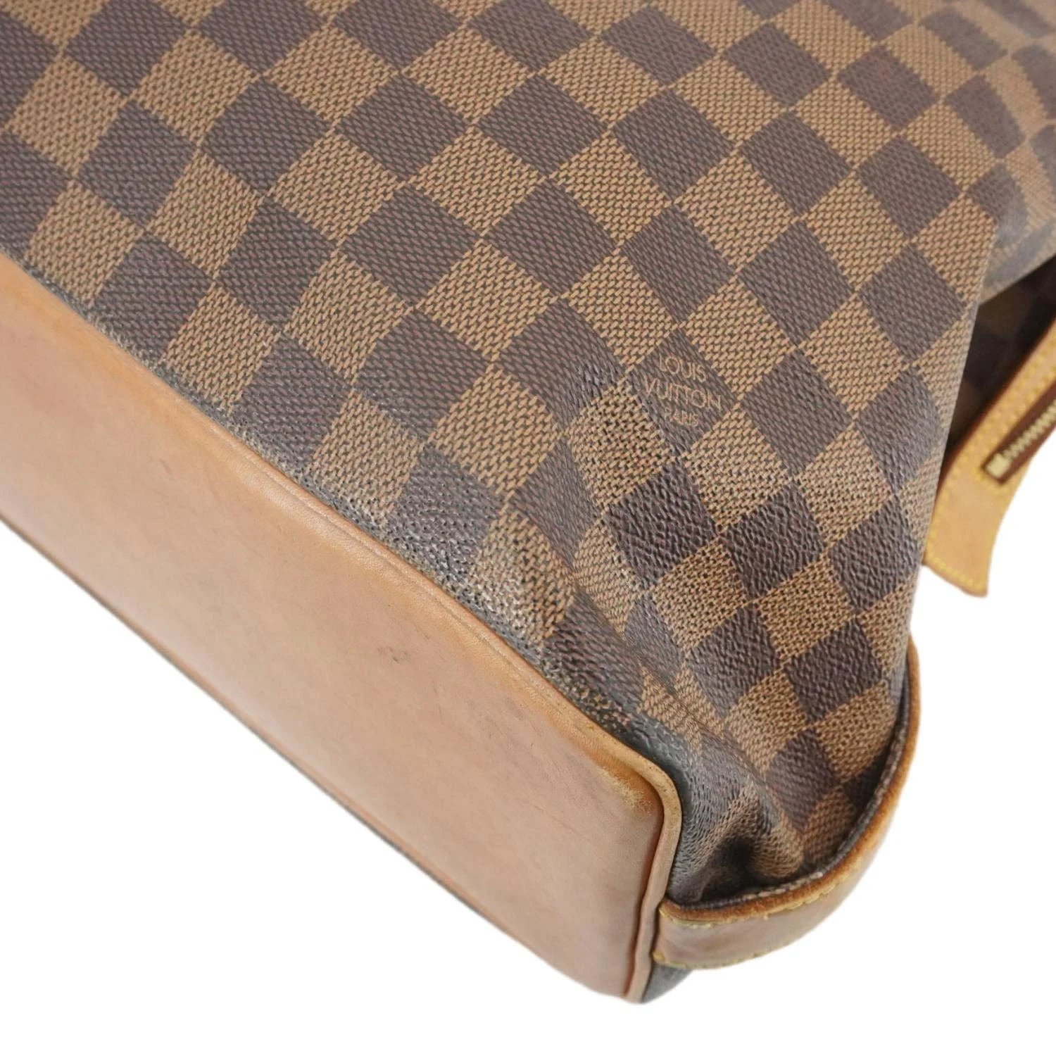 LOUIS VUITTON Chelsea Damier Ebene Shoulder Bag Brown - Image 8