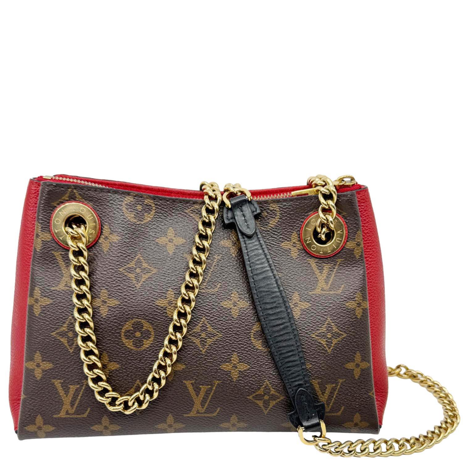 LOUIS VUITTON Surene BB Monogram Canvas Shoulder Bag Cherry - Image 3