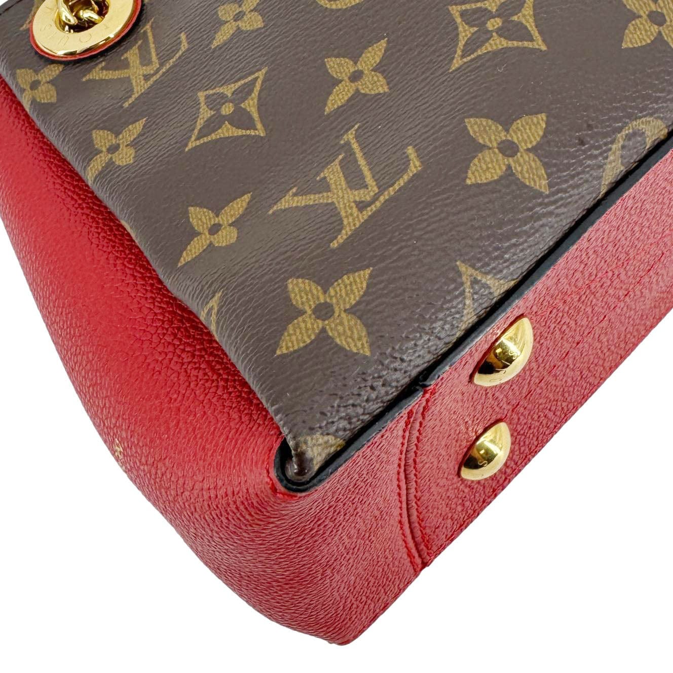 LOUIS VUITTON Surene BB Monogram Canvas Shoulder Bag Cherry - Image 5