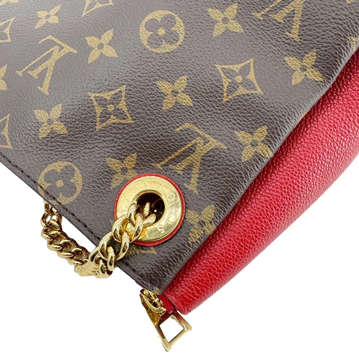LOUIS VUITTON Surene BB Monogram Canvas Shoulder Bag Cherry - Image 6