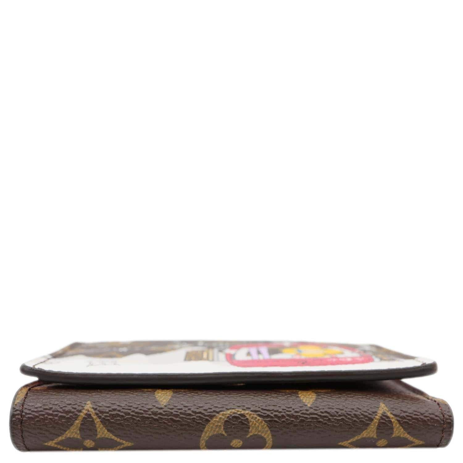 LOUIS VUITTON Christmas Animation Monogram Canvas Wallet Brown - Image 10