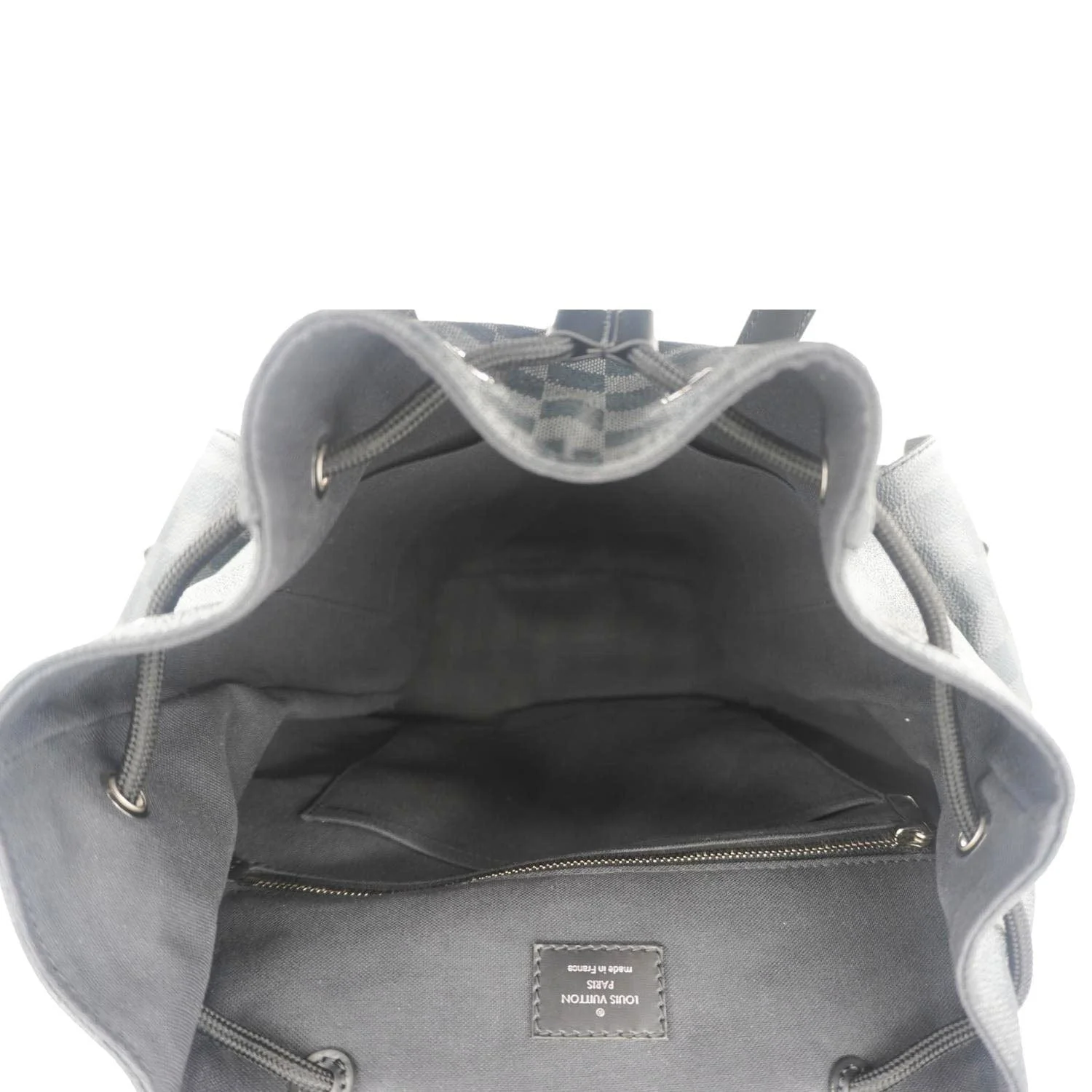 LOUIS VUITTON Christopher Damier Graphite Backpack Bag Black - Image 11
