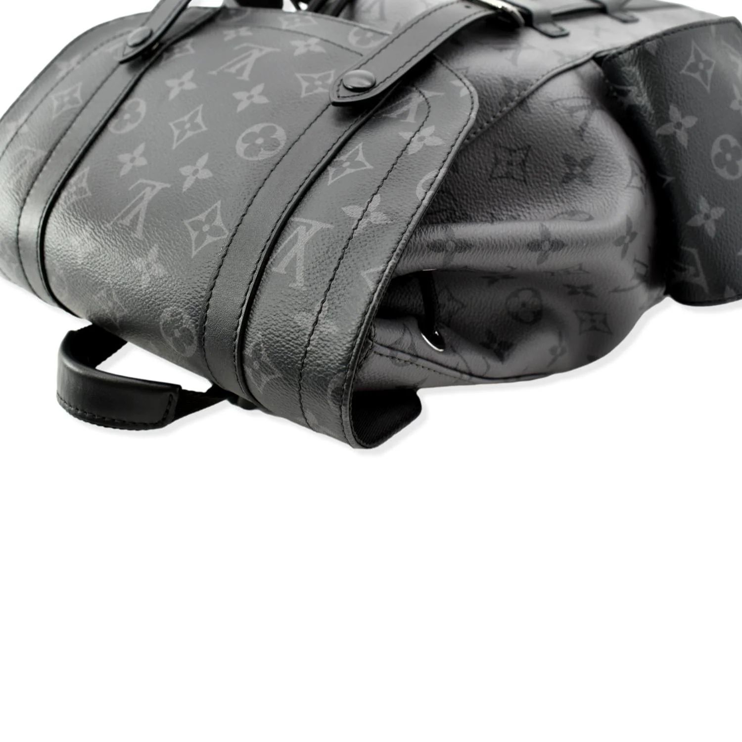 LOUIS VUITTON Christopher PM Reverse Monogram Eclipse Backpack Bag Black - Hot Deals - Image 5