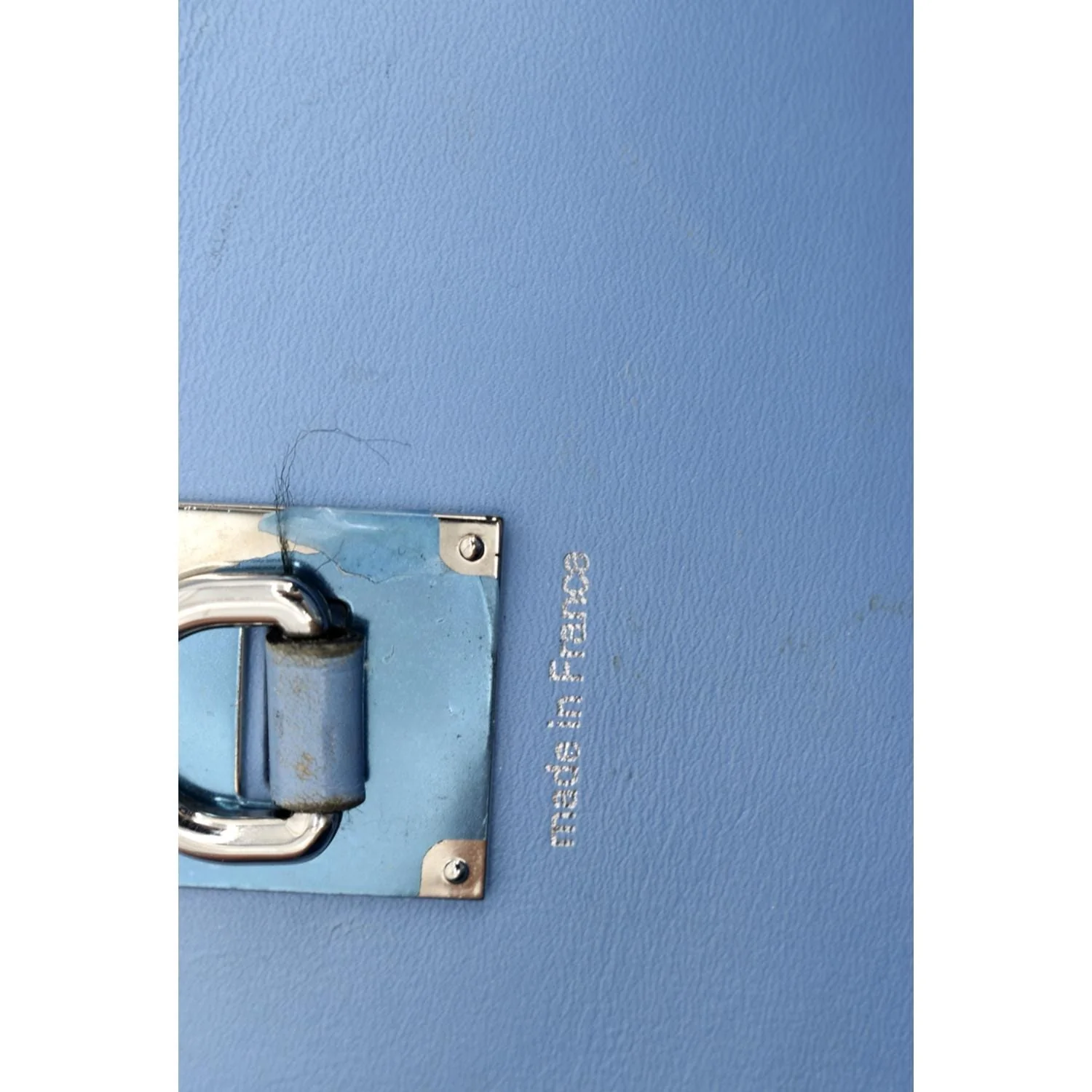 LOUIS VUITTON City Steamer Leather Shoulder Tri Color Bag Blue - Image 11