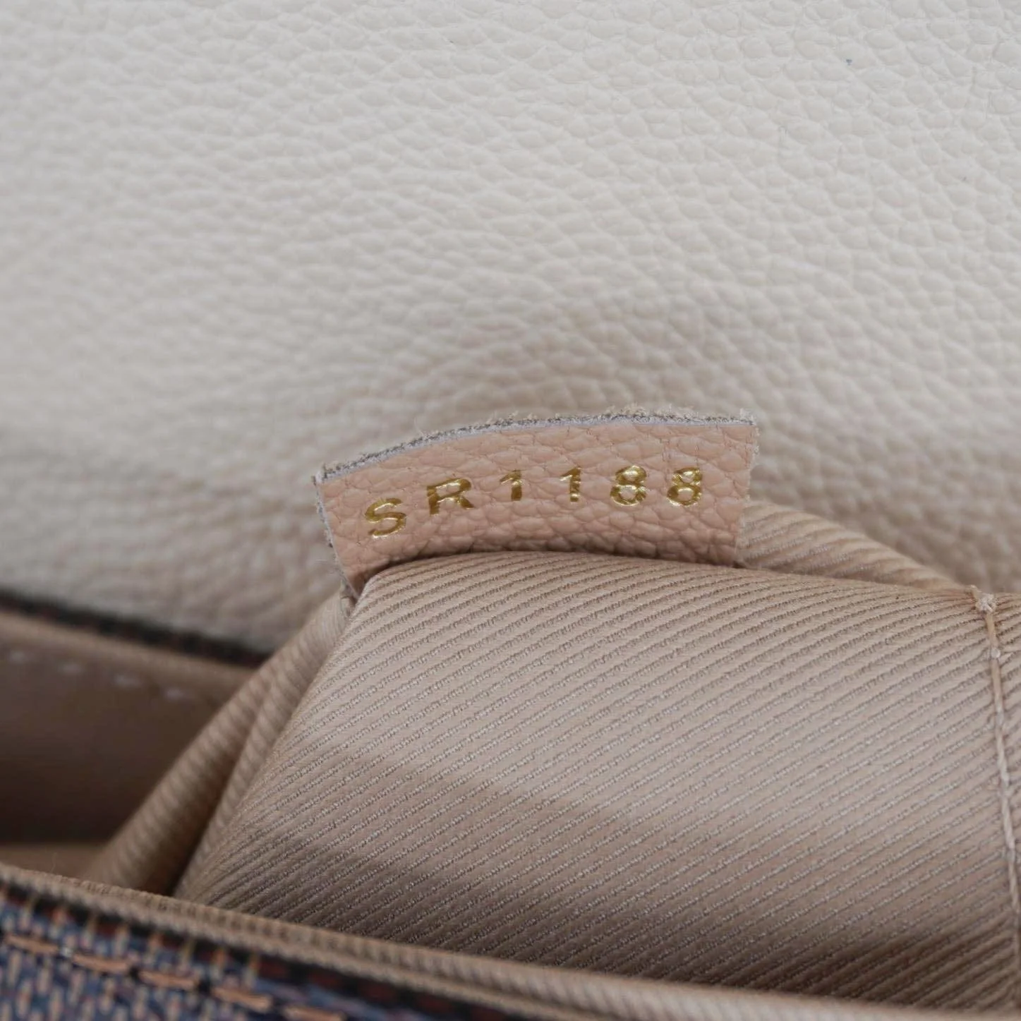 LOUIS VUITTON Clapton Damier Ebene Backpack Bag Creme Beige - Image 15