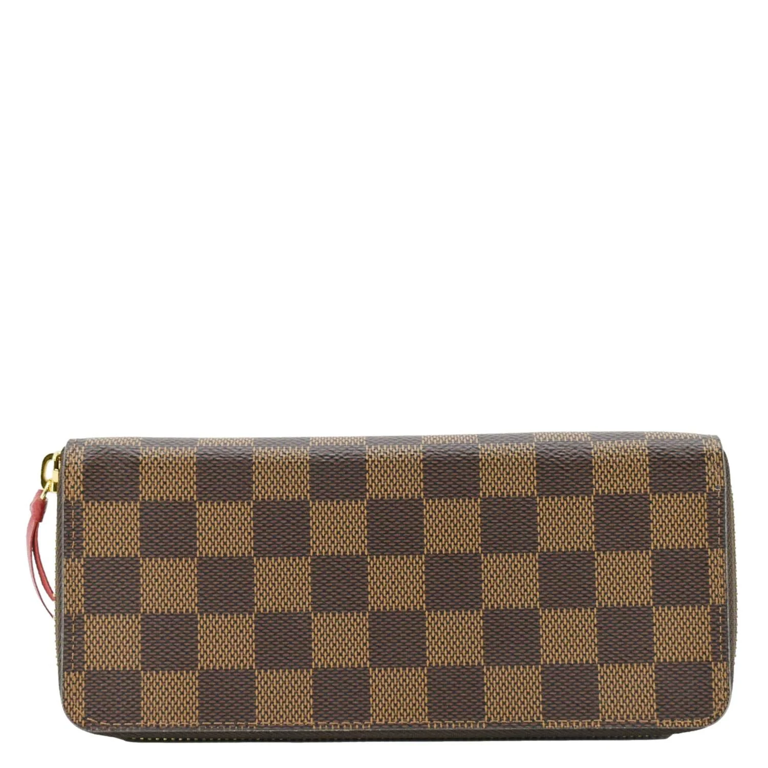 LOUIS VUITTON Clemence Damier Ebene Zippy Wallet Brown - Image 4