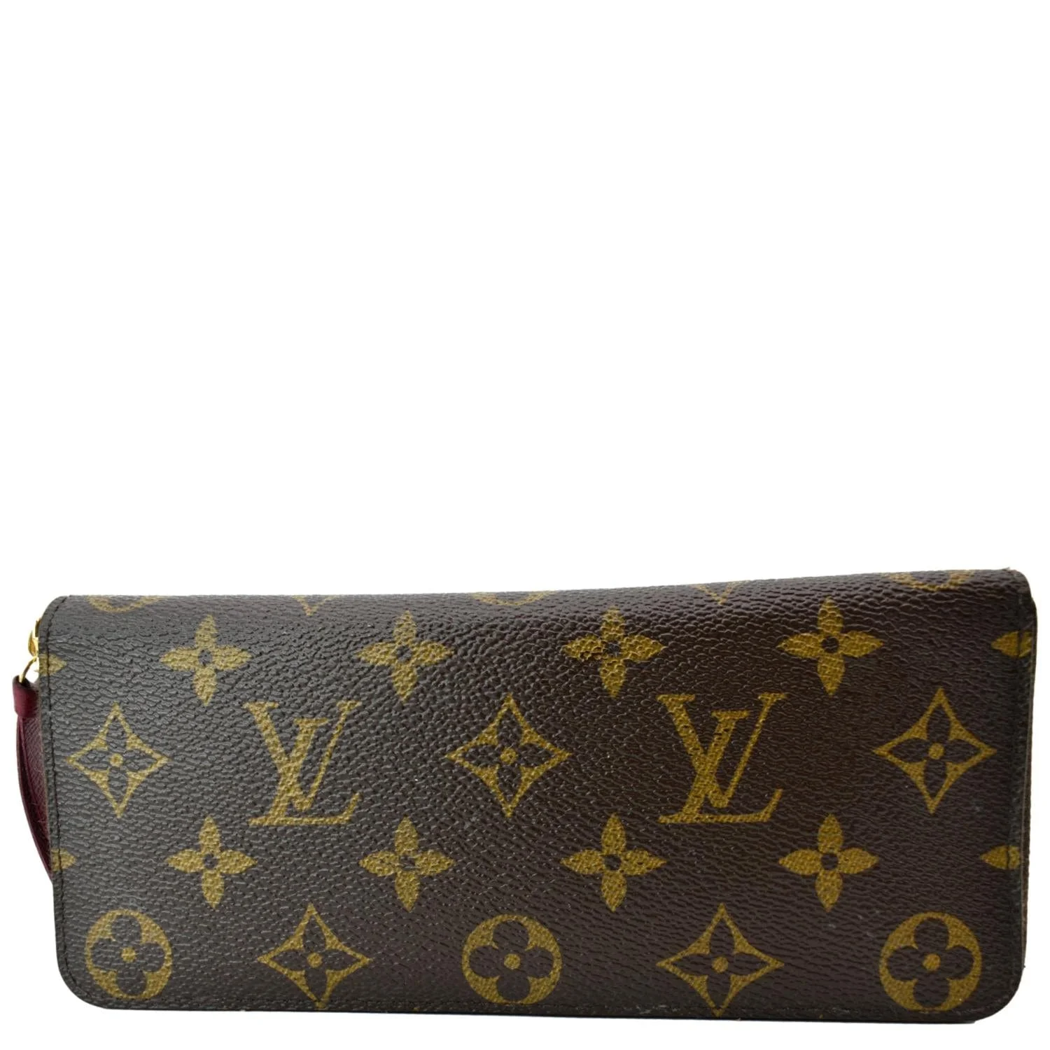 LOUIS VUITTON Clemence Monogram Canvas Wallet Brown - Image 2