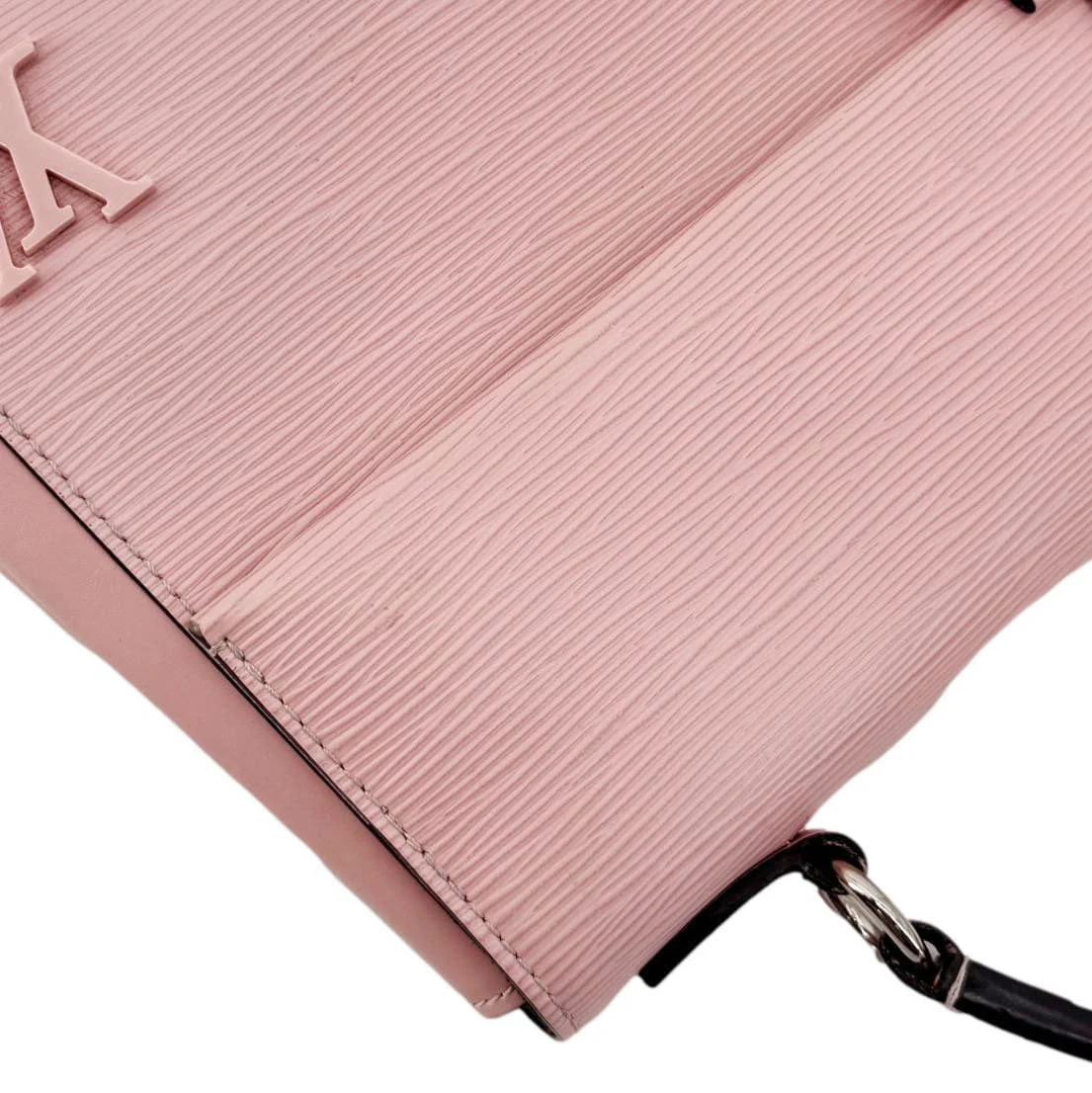 LOUIS VUITTON Cluny BB Epi Leather Top Handle Crossbody Bag Pink - Image 4