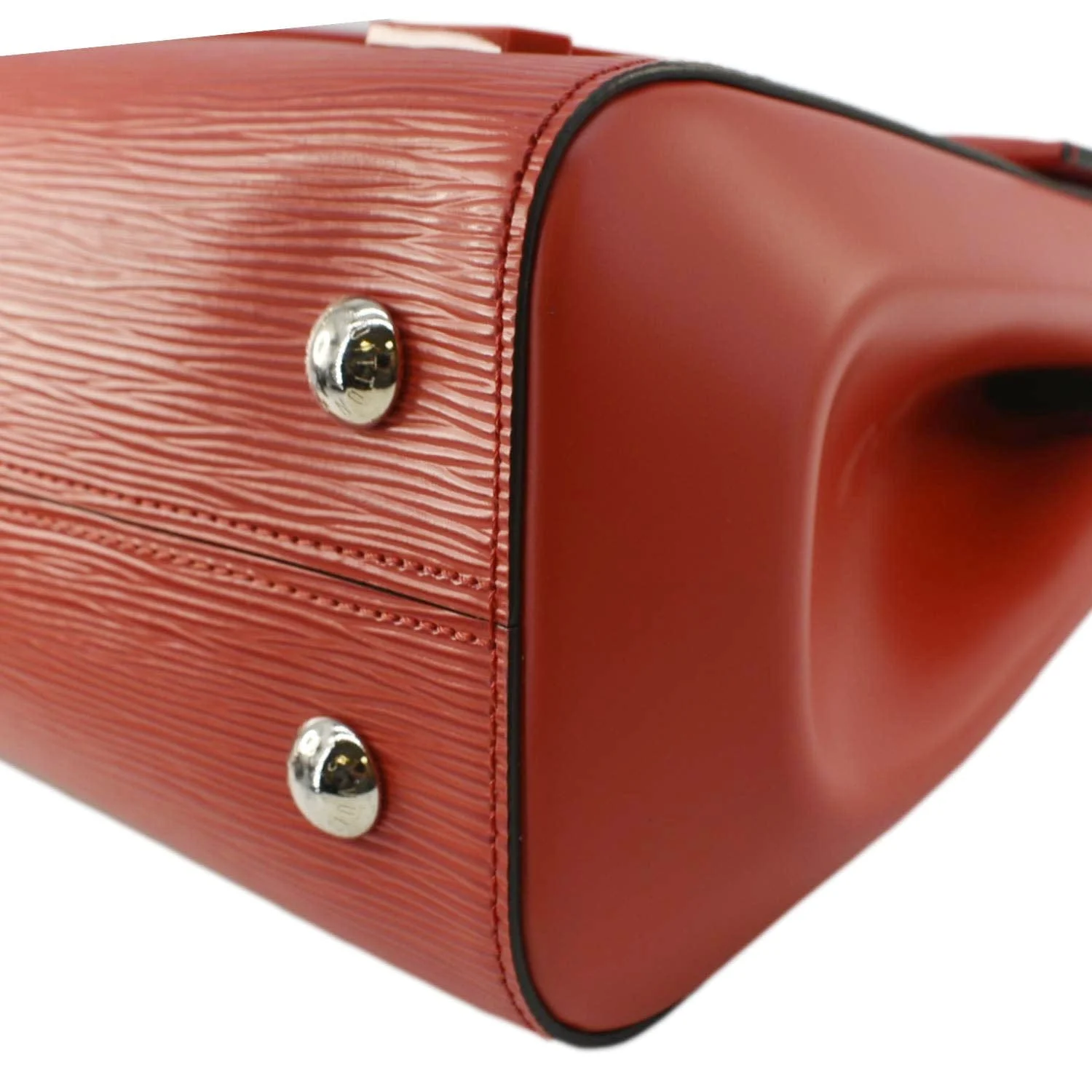 LOUIS VUITTON Cluny MM Epi Leather Shoulder Bag Red - Image 8