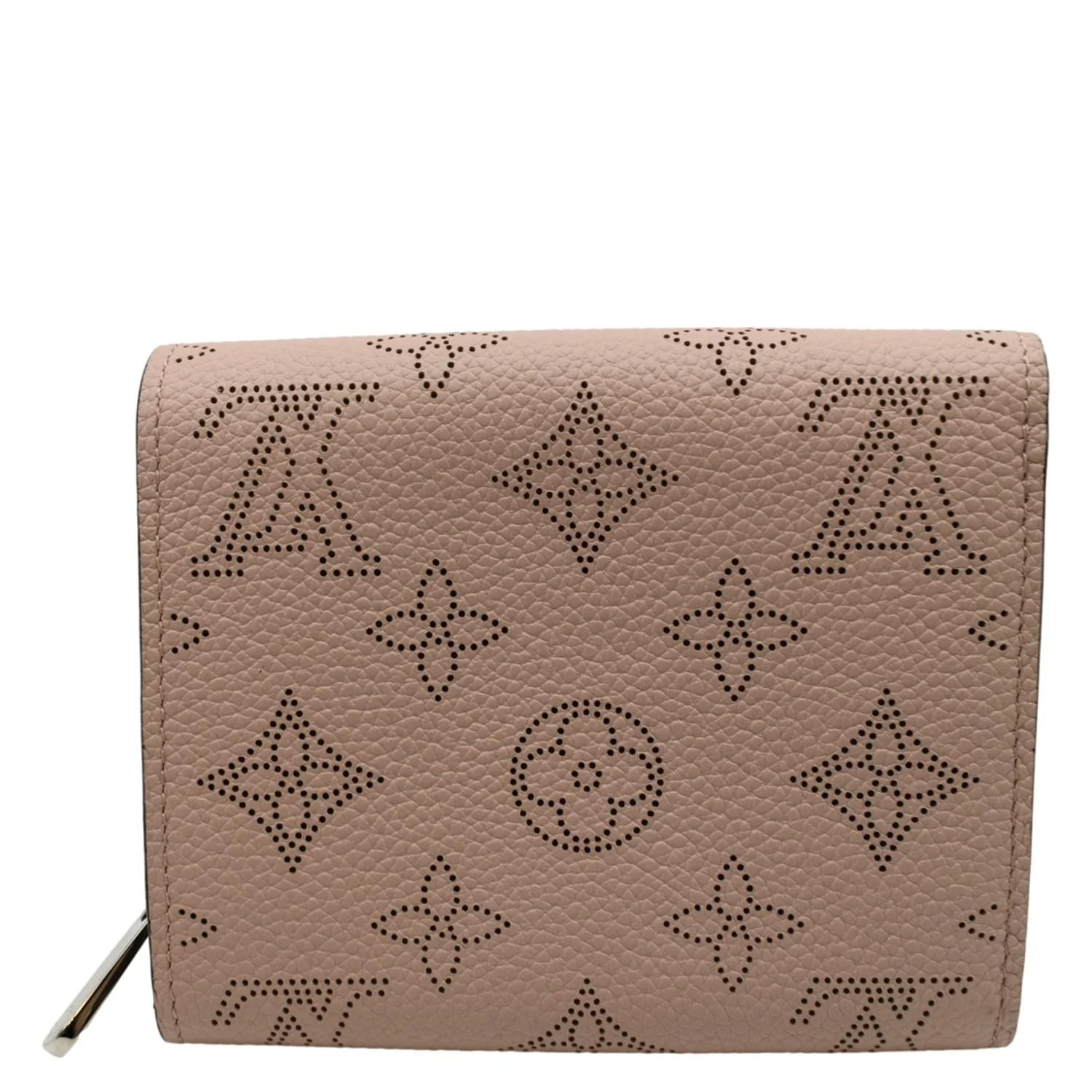 LOUIS VUITTON Iris Mahina Monogram Leather Compact Wallet Magnolia - Image 2
