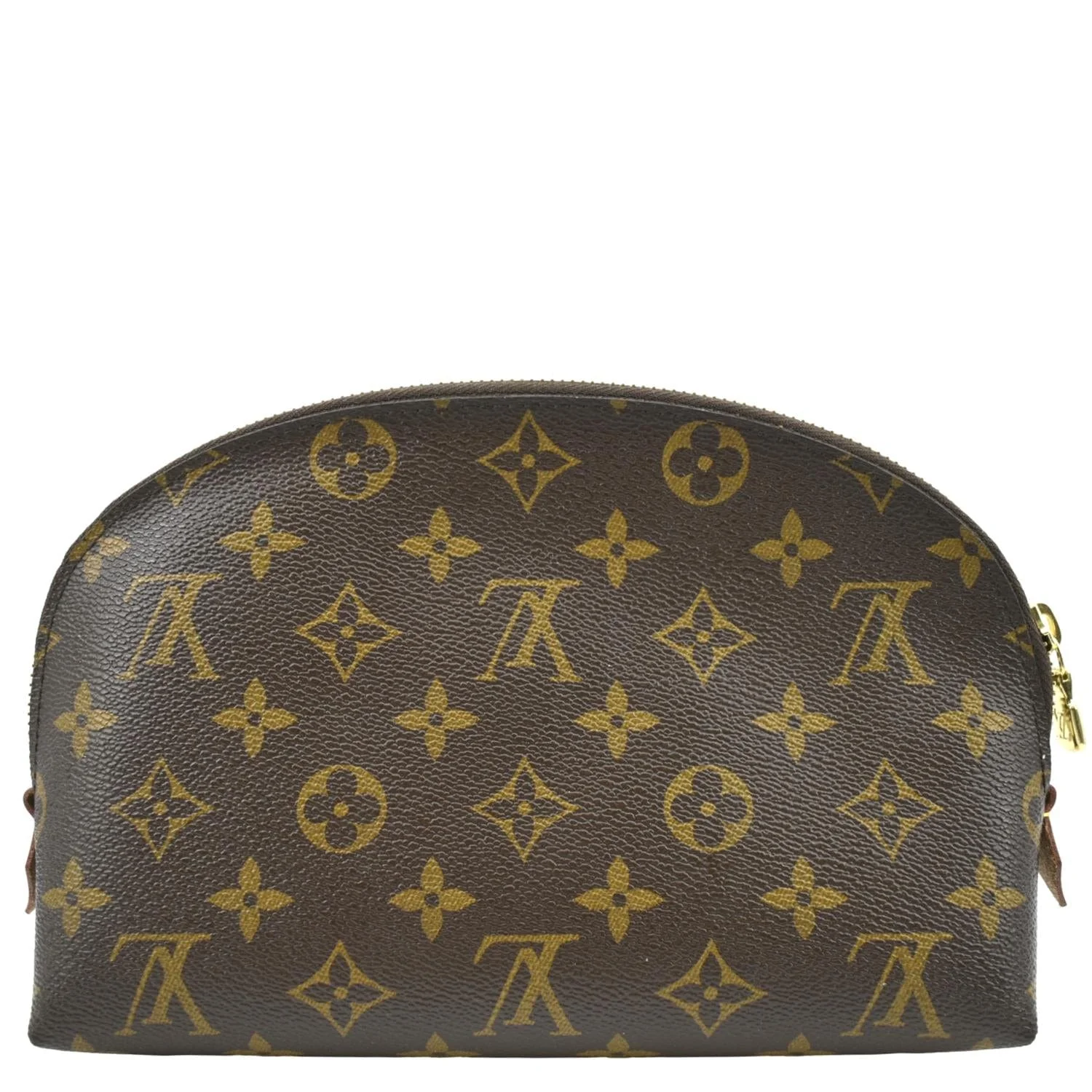 LOUIS VUITTON Monogram Canvas Cosmetic Pouch Brown - Image 3