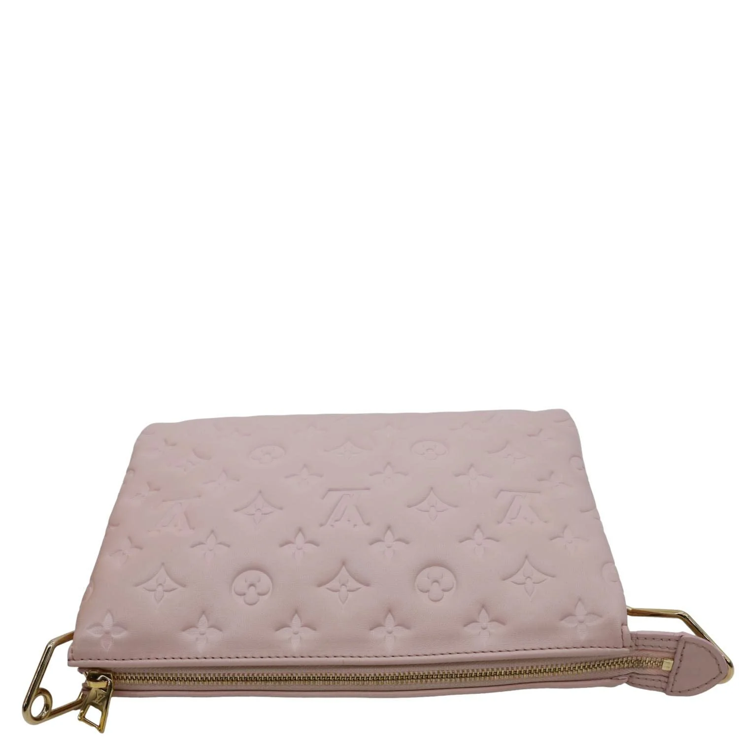 LOUIS VUITTON Coussin PM Monogram Embossed Leather Shoulder Bag Pink - Image 5