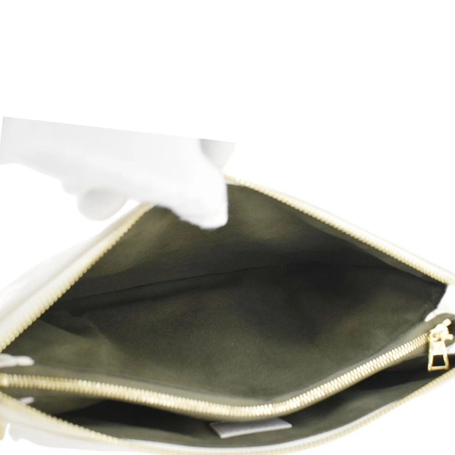 LOUIS VUITTON Coussin PM Monogram Embossed Leather Shoulder Bag Off White - Image 14