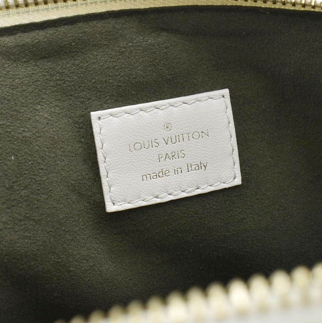 LOUIS VUITTON Coussin PM Monogram Embossed Leather Shoulder Bag Off White - Image 15