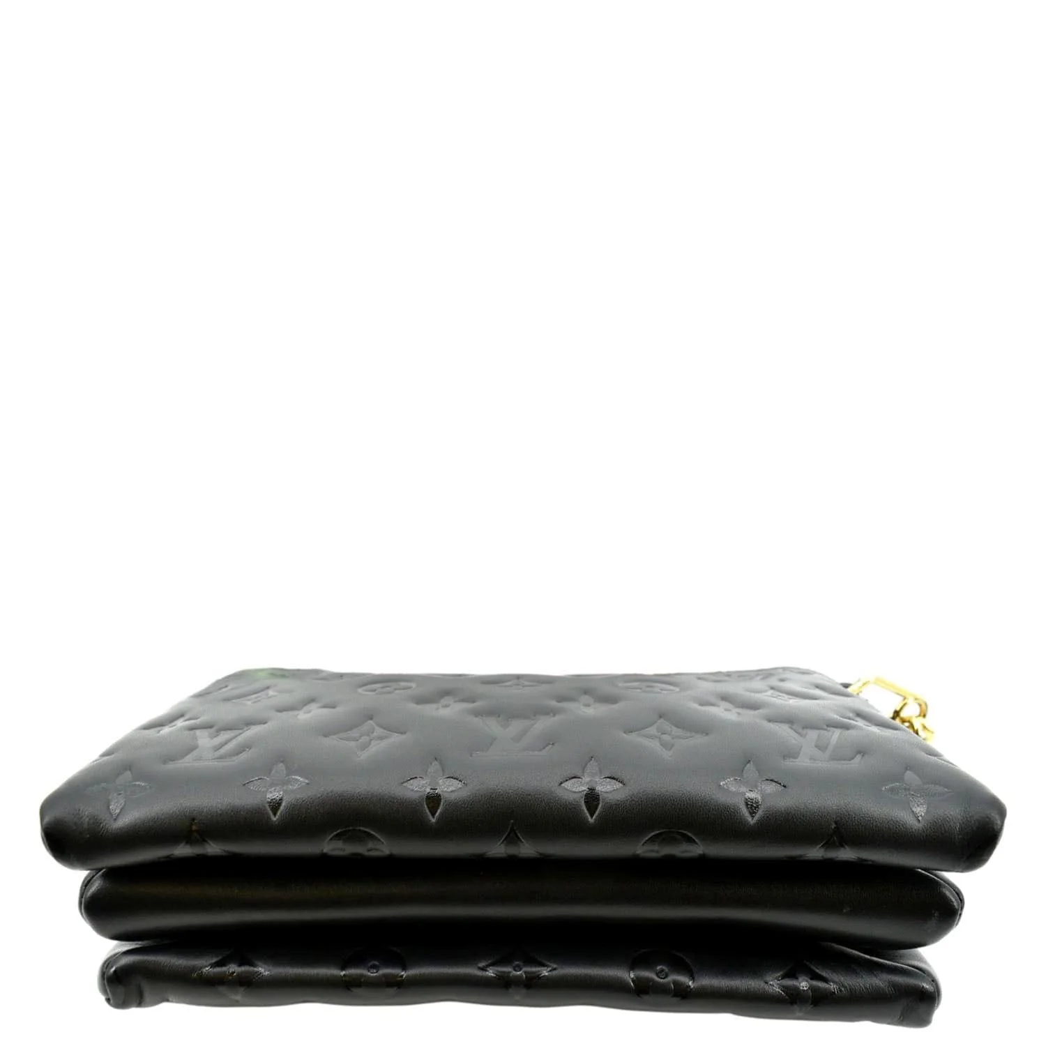 LOUIS VUITTON Coussin PM Monogram Embossed Shoulder Bag Black - Image 9