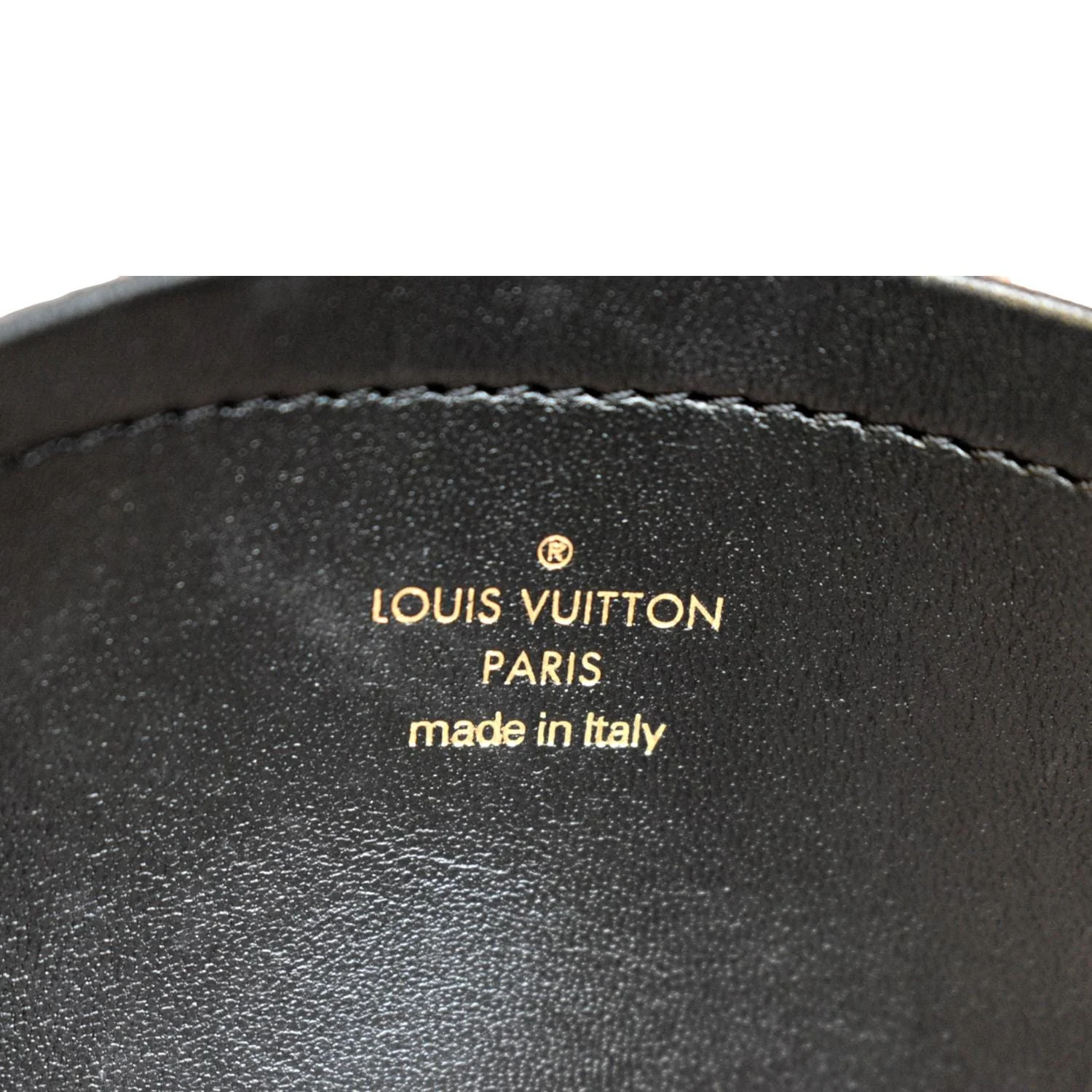 LOUIS VUITTON Coussin Monogram Embossed Pochette Crossbody Bag Black - Image 11